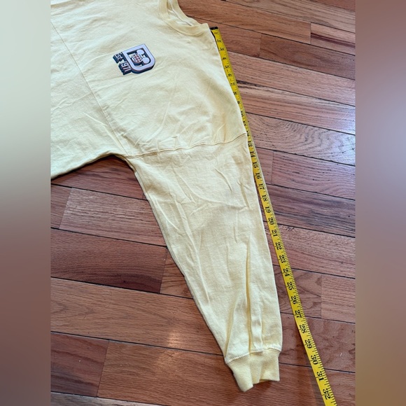 Disney Parks Walt Disney World Retro Logo Yellow Spirit Jersey Adult Size Small - Picture 11 of 13